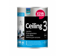 Краска интерьерная Ceiling 3 для потолка база АP белая 0,9 л