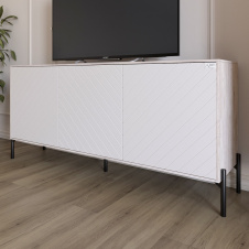 Тумба Lion Амарант 168x40x76.5 см Самоа Дымчатый/Белый (LION-043025)