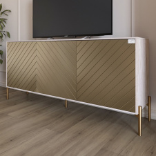 Тумба Lion Амарант 168x40x76.5 см Самоа Дымчатый/Перламутровый металлик (LION-043056)