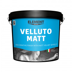 Декоративна штукатурка Element Decor Velluto Matt шовковисто-матова з ефектом оксамиту 5 кг Переяслав-Хмельницький