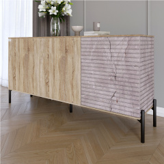 Комод Lion Грей 154x38x76.5 см Дуб Сонома/Камень (LION-041797) Ивано-Франковск