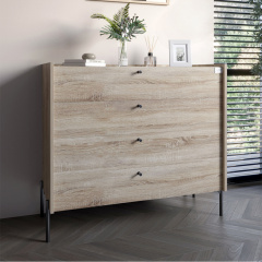 Комод Lion Wood 100x45x90 см Дуб Сонома (LION-042980) Хмельницький