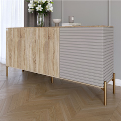 Комод Lion Грей 154x38x76.5 см Дуб Сонома/Кашемир (LION-041872) Киев