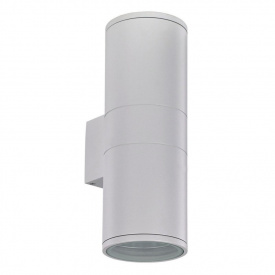 Уличный настенный светильник Ideal Lux Gun Bianco 11x31 см Белый (id092300)