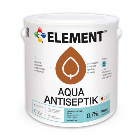 Аква антисептик Element Aqua махагон 0,75 л