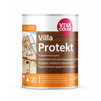 Грунт антисептик для дерева Villa Protekt 1 л