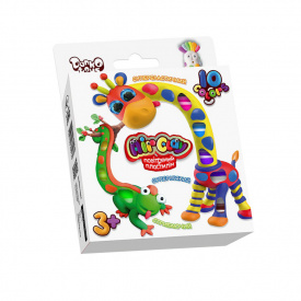 Набір повітряного пластиліну "Air Clay" Danko Toys ARCL-03-01U 10 кольорів