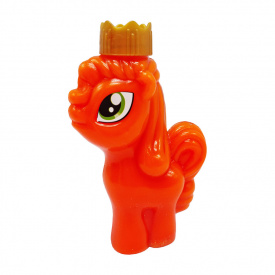 В'язка маса "Princess Pony Slime" Danko Toys PPS-01-01U 95 мл Помаранчевий