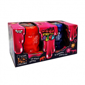В'язка маса "Mega Stretch Slime" Danko Toys SLM-11-02U 2 банки Вид 2