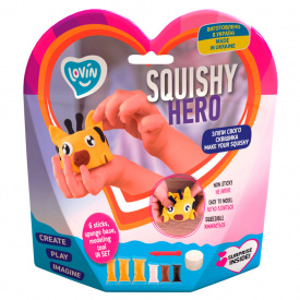 Набор для лепки Squishy SquiRaff ТМ Lovin 70127 с воздушным пластилином