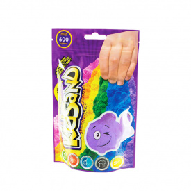 Кінетичний пісок "KidSand" Danko Toys KS-03-02 пакет 600 гр Фіолетовий