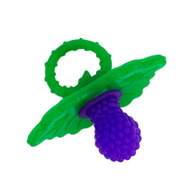 Пустушка-прорізувач "Ягідка" Mega Zayka MGZ-0419 (Purple) текстурна