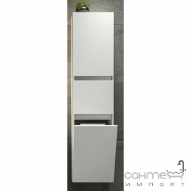 Подвесной пенал с корзиной для белья Fancy Marble Borneo-2 350 шпон