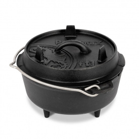 Котелок-жаровня чугунная Petromax Dutch Oven ft3 на ножках 1,6 л (1017-ft3)