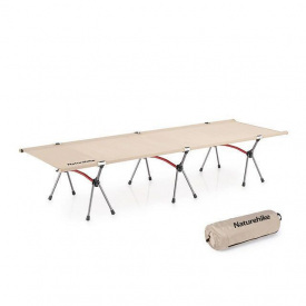 Кровать складная туристическая Naturehike NH20JJ009 190x65x38 см Бежевый (2417507856)