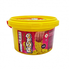 Креативна творчість "Кінетичний пісок "KidSand" Danko Toys KS-01-05 600 гр Жовтий
