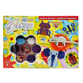 Набір бісеру для творчості Danko Toys Б6-1…4 великі намистини Слон