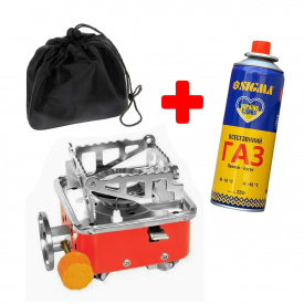 Газовая горелка Kovar ZT-202 плита портативная+1 баллон (1756375571)