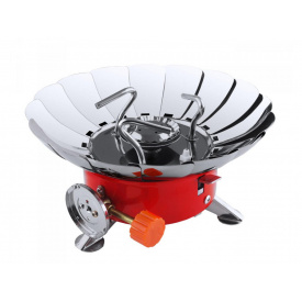 Портативная газовая плита Kovar K-203 с пьезоподжигом и ветрозащитой (3_01592)