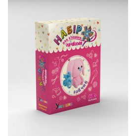 Набір для творчості Умняшка В'язання гачком "Зайчик" ВК-001 BK-001