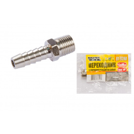 Перехідник з НР 1/4 на ялинку 10 мм MASTERTOOL GM (81-9288)