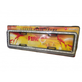 Рамка номера для автомобиля с подсветкой OEM LED Синий (131340)