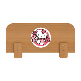 Бортик захисний для ліжка Кітті (плюс) (під товщину бічної царги 22 мм) МАКСІ МЕБЛІ Бук (12204)