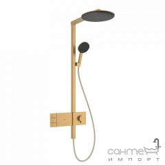 Душевая стойка с термостатом Hansgrohe Raindance Alive S 300 2jet ShowerSelect Comfort 24595140 бронза браш Киев
