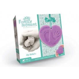 Набор креативного творчества "Family Moment" Danko Toys FMM-01-01 слепок ручки или ножки