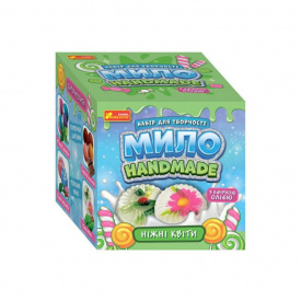 Мило своїми руками "Ніжні квіти" Ранок 15130046 з ефірною олією
