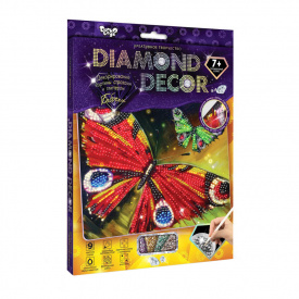 Набір креативної творчості Метелики Danko Toys DD-01-10 "DIAMOND DECOR"