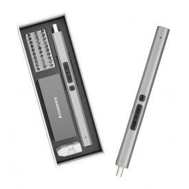 Викрутка електрична на акумуляторі з підсвіткою та комплектом біт OEM 30 шт зарядка Type-С ( SD30SS )