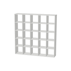 Модульний стеллаж FlexiCube-10 (німфея альба, 1424х336х1776 мм) Ковель