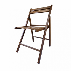 Стілець розкладний ЛОРА садовий бук коричневий