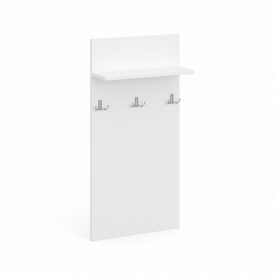 Вішалка СЕЛІНА настінна білий 3 гачки