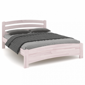 Ліжко Денвер бук білий айворі, 140х200, Лляна олія