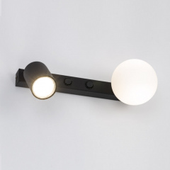 Настенный светильник TK Lighting Vox 35x14.5 см Черный (TK10148) Ирпень