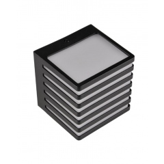 Вуличний світильник Polux Maxwell 11x11x10.3 см Чорний (Pol323262) Обухів