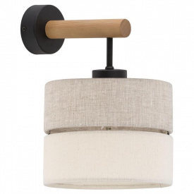 Бра TK Lighting Eco 20x30 см Чорно-коричневий (TK5776)