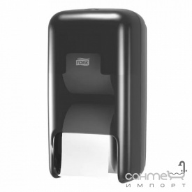 Подвесной диспенсер туалетной бумаги на два рулона Tork OptiServe 558042 черный