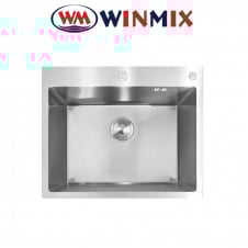 Кухонная мойка Winmix MH6050 Nano-Silver из нержавеющая сталь