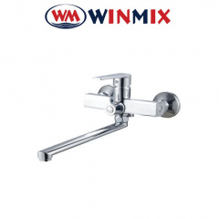Смеситель для ванны длинный нос Winmix Rodos euro (Chr-006), Польша Житомир
