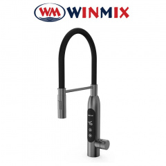 Електричний проточний водонагрівач Winmix Electra 570EF GRAPHITE на мийку 3,4 кВт (індикатор температури) Самбір