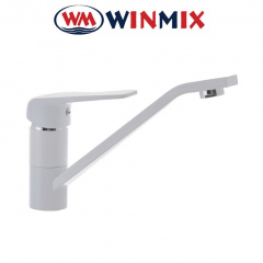 Смеситель для кухни Winmix "Oregon" White (Chr-555), Польша Ніжин