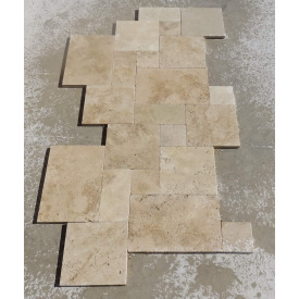 Травертин плитка не заповнена міні сет, товщина 20мм