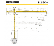 Баштовий кран LIEBHER 112 EC-H
