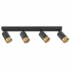 Спот Polux Arras 5.5x59.5x16.5 см Чорно-золотистий (Pol323569)