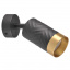 Спот Polux Arras 5.5x5.5x10 см Чорно-золотистий (Pol323538) Хмільник