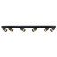 Спот Polux Arras 5.5x119.5x16.5 см Чорно-золотистий (Pol323576) Ізмаїл