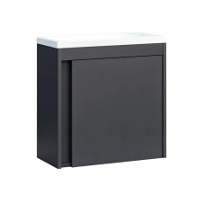 Тумба з раковиною Devit Small 250х500х508, антрацит матовий (063050A)